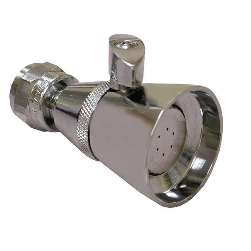 2-1/8" Chrome Plated Adjustable Brass Shower Head
