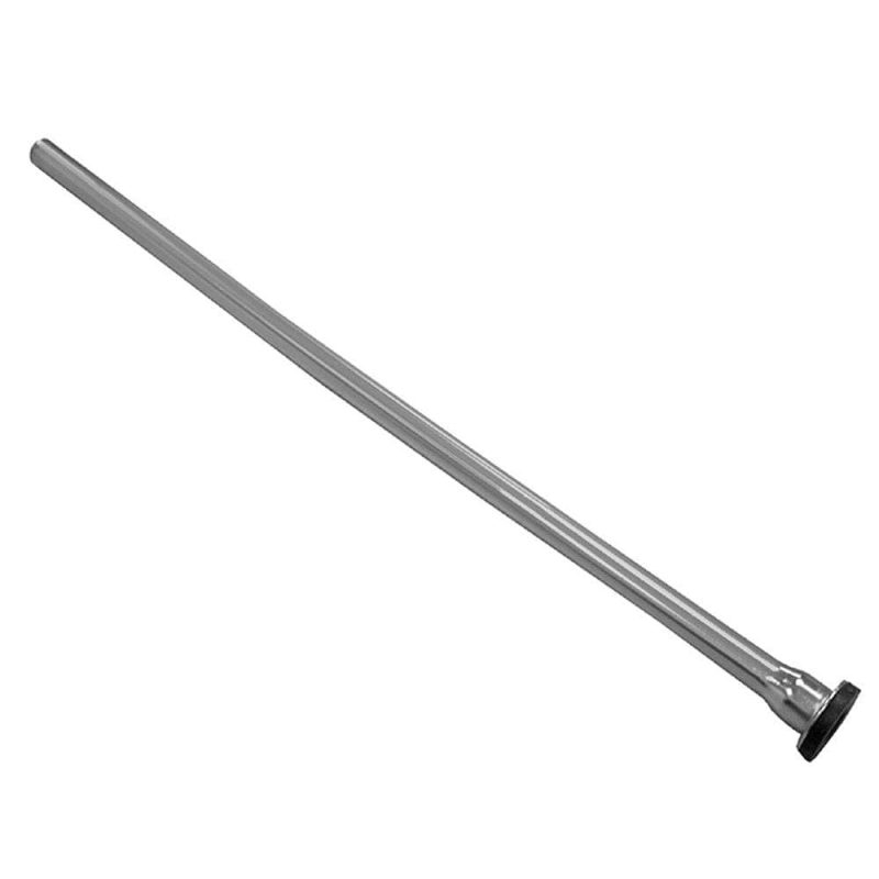 3/8" x 12" Chrome Plated Flexible Basin Supply Tube with Rubber Nose Cone