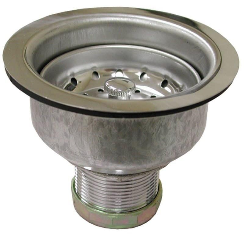 Stainless Steel Deep Cup Basket Strainer with Rolled Edge Basket