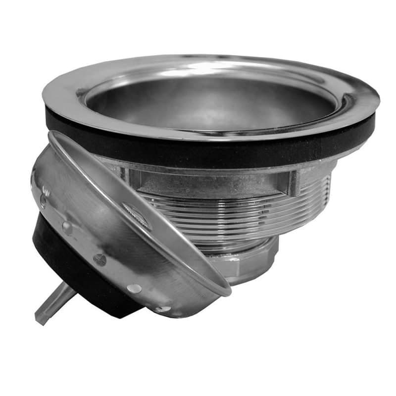 Chrome Plated Brass Heavy Duty Duo Basket Strainer