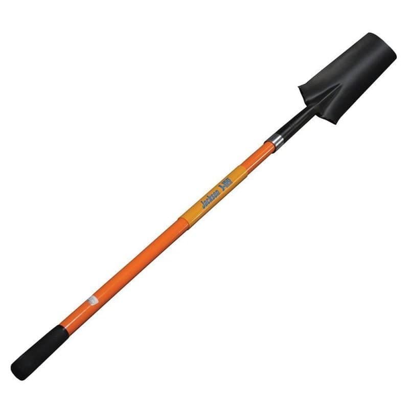 Fiberglass Handle Shovel, Long Handle, 16" Drain Spade, AMES #SFGDSL
