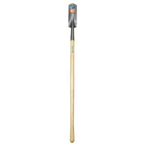 Premium Grade Wood Handle Shovel, Long Handle, Trenching 4" Blade, AMES #15-566