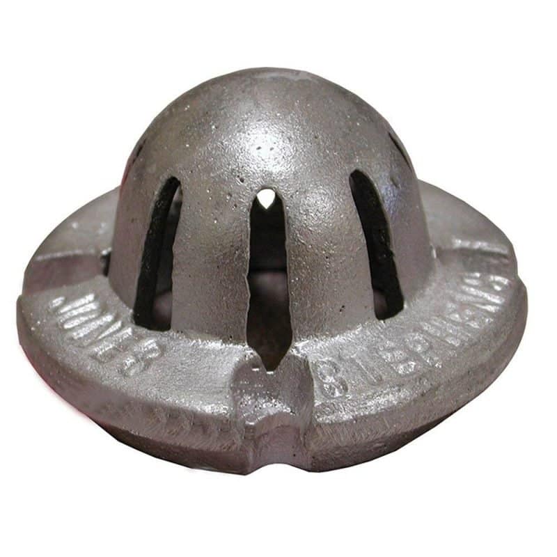3" Aluminum Bottom Dome For Cast Iron Sinks