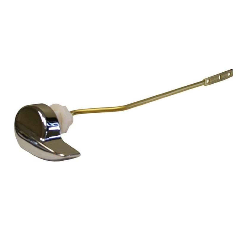 Chrome Plated Tank Trip Lever for TOTO 10" Brass Arm with Plastic Spud and Nut