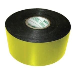 Yellow Pipe Wrap Tape, 12 mil, Carton of 24