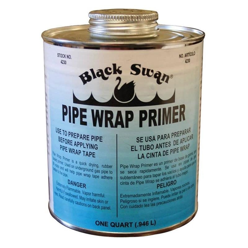 1 Quart, Primer for Pipe Wrap Tape, Carton of 12
