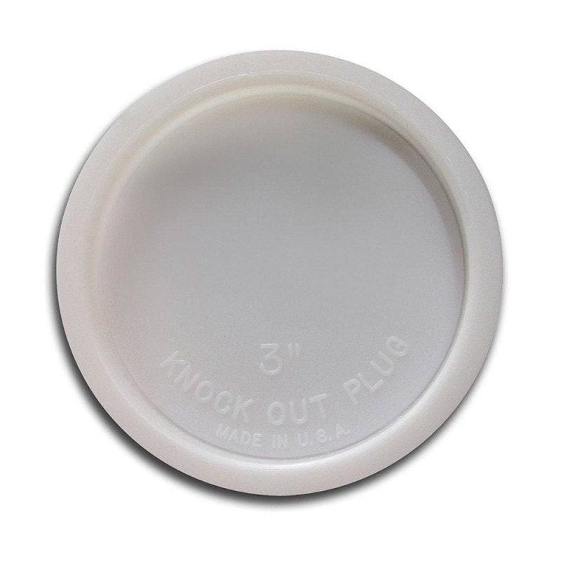 4" Knockout Test Cap, 50 pcs.