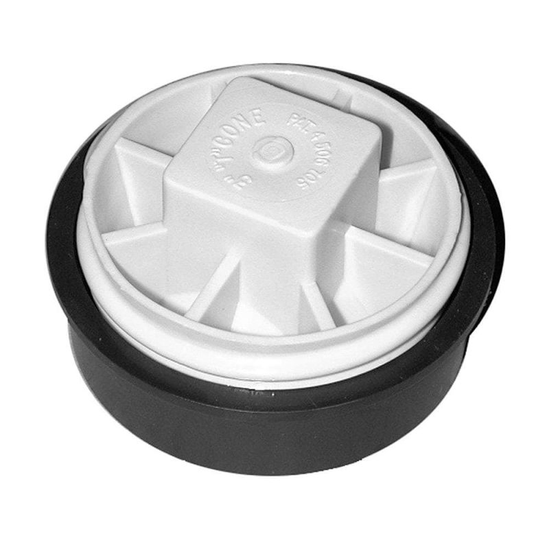 4" Combination Test Plug, Raised Head