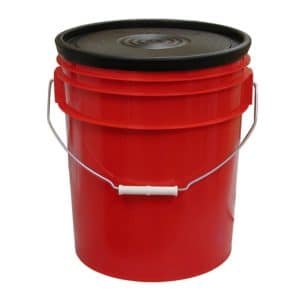 5 Gallon Bucket with 1 Large Tray and 4 Small Trays