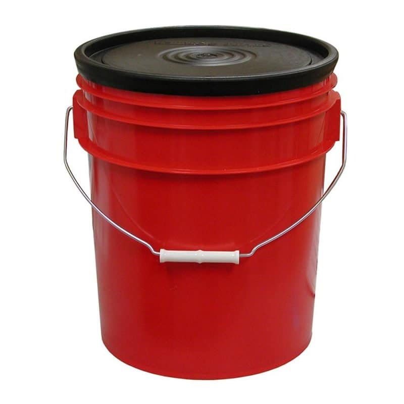5 Gallon Bucket with 2 Large and 3 Small Trays