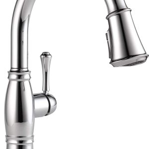 Delta Faucet Cassidy Single Handle Kitchen Sink Faucet 9197 Dst
