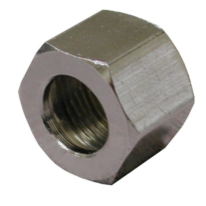 3/8" Chrome Plated Compression Nut, Lead Free