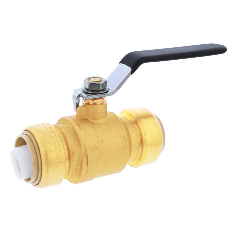 1-1/2" (Bagged) PlumBite Push On Ball Valve, Lead Free