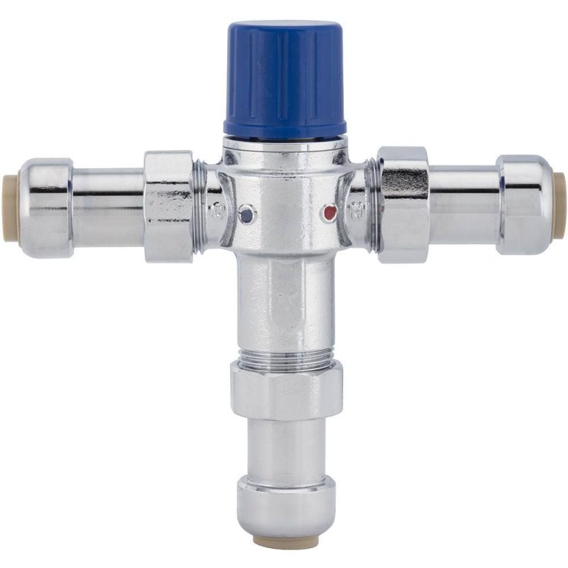 3/4" PlumBite Push On Thermostatic Mixing Valve