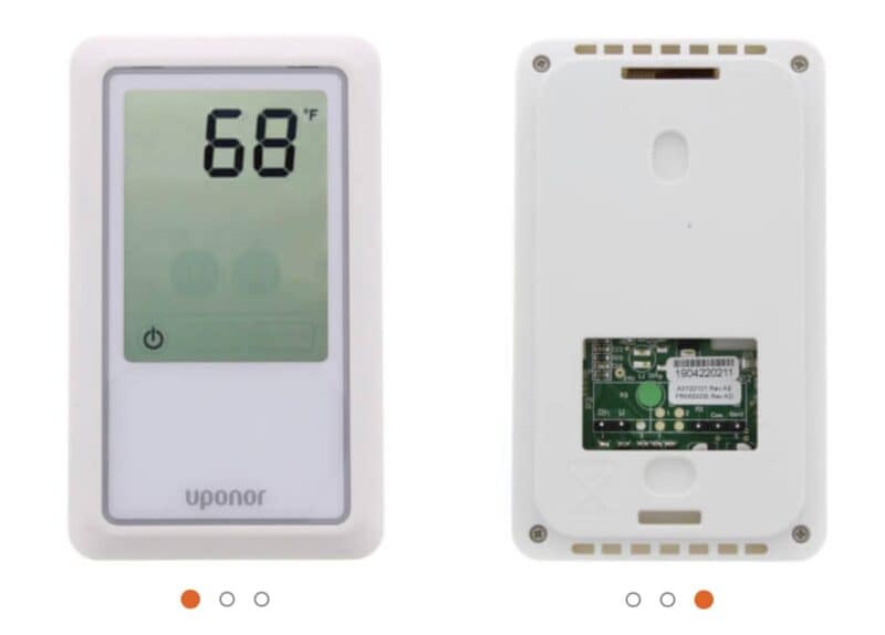 Heat-only Thermostat with Touchscreen