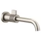 Delta Brizo T65735LF-NK Litze 2 3/8" Single Hole Wall Mount Bathroom Sink Faucet With Finish: Luxe Nickel