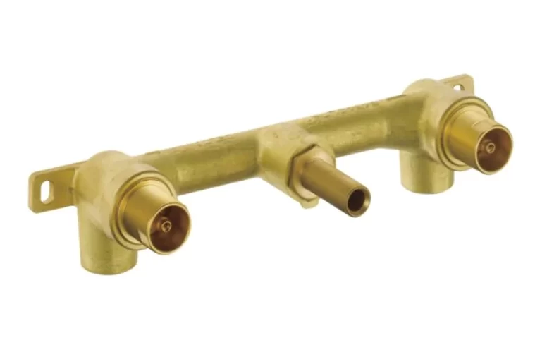 R70400 Brizo Rough In for Two-Handle Wall-Mounted Tub Filler