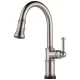 64025lf-SS Delta Brizo Artesso Pull-Down Kitchen Faucet with On/Off Touch Activation and Magnetic Docking Spray Head