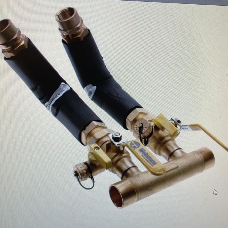 Webstone H-5FK4-WIF 1-1/4" Sweat Complete Near Boiler Manifold & Piping Kit for Wall Hung Boilers