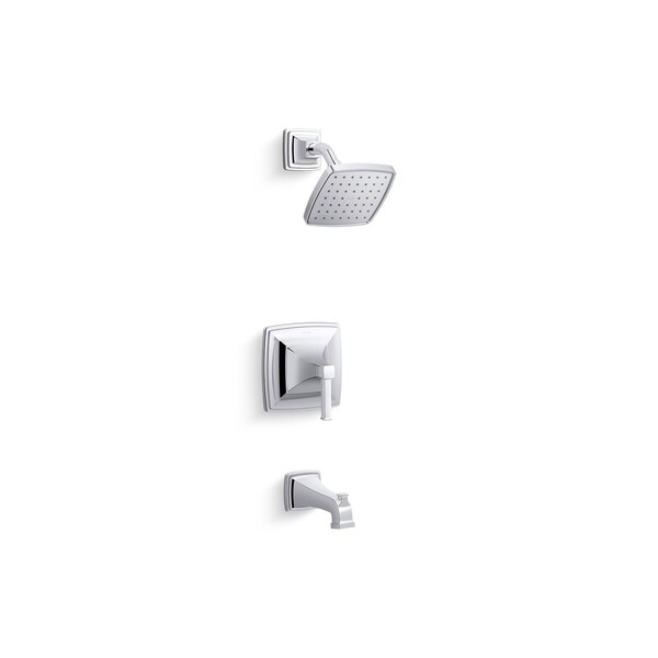 KTS27403-4-CP Kohler Riff Tub and Shower Trim Package with 1.75 GPM Single Function Shower Head