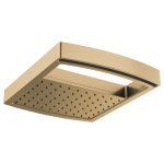 81406-GL-2.5 Essential 1.75 GPM H2Okinetic Square Multifunction Showerhead LUXE GOLD