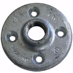 1-1/4" Galvanized Iron Floor Flange