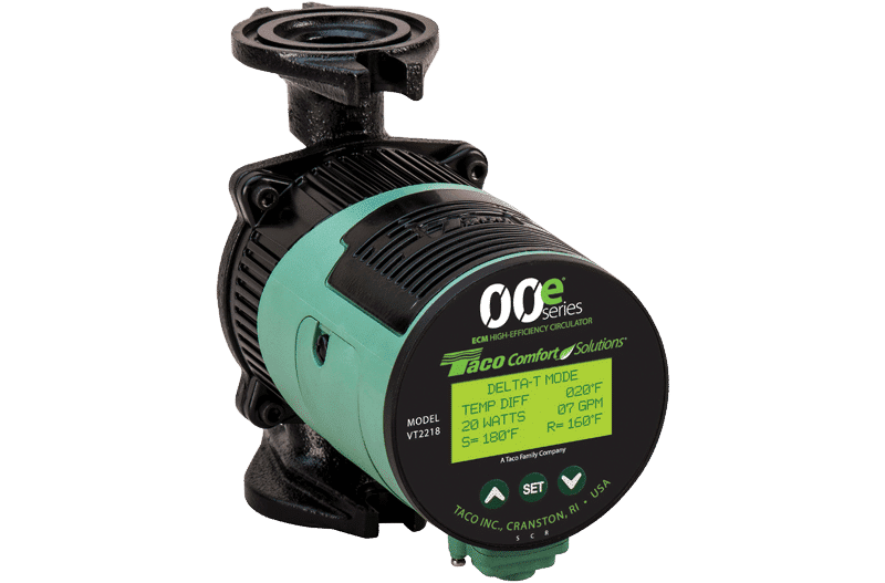 Viridian Delta T Pump ECM Fully Modulating Circulator for Radiant